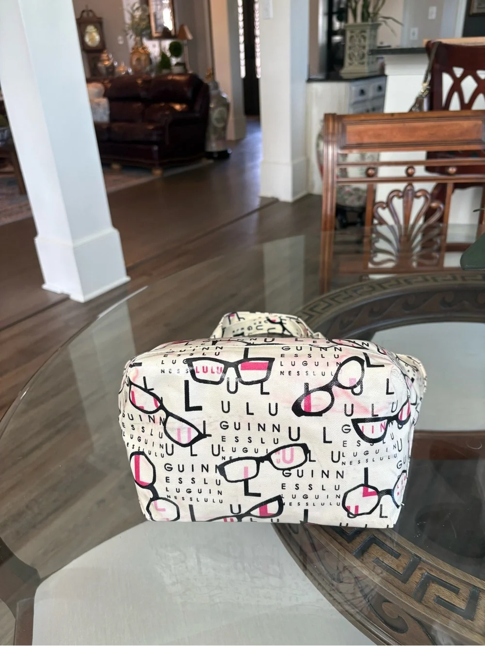 🩷🩷LULU GUINNESS PRINTED LAMINATED BAG & COSMETIC BAG!🩷🩷